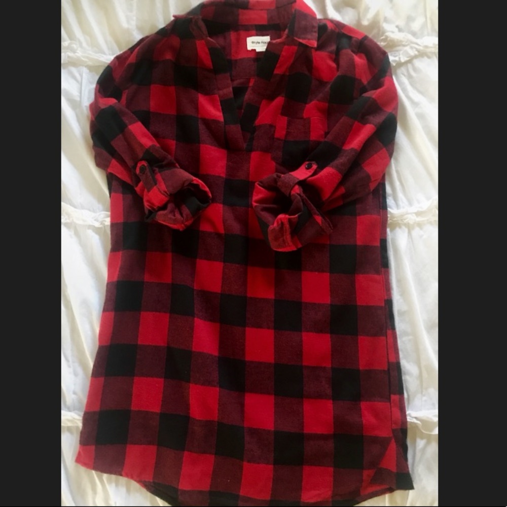 Flannel Tunic